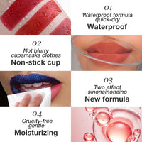 Jolilab Quick Lip Stain Peel Off,Wipe Off,Waterproof,Transfer proof,Highly Pigmented,Ultra Long Lasting Peel Off Lip Makeup With Matte finish for All-day Wear.(Set B)