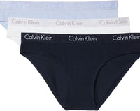 Calvin Klein womens Motive Cotton Multipack Bikini Panty 2 Pack