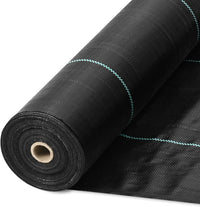 VEVOR Driveway Fabric, Heavy Duty 6x300ft 3oz Woven Landscape Fabric, Garden Weed Barrier Fabric, Weed Control Fabric, Geotextile Fabric for Landscaping, Ground Cover, Weed Block Gardening Mat, Black