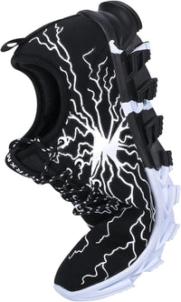 YTRXM Little/Big Boys Running Sneakers Lightweight Slip on Tennis Shoes