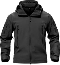 7DAY'S Men's Special Ops Military Tactical Soft Shell Winter Warm Fleece Lined Jacket Rain Hood Coat Hiking Snowboard