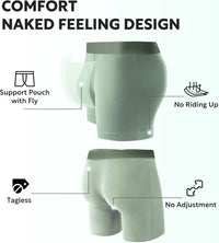 DAVID ARCHY Men's Ultra Soft Underwear Micro Modal Breathable Moisture Wicking Seamless Underwear for Men Multipack