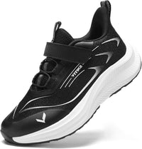 JMFCHI Boys Girls Kids' Sneakers Knitted Mesh Sports Shoes Breathable Lightweight Running Shoes for Kids Fashion Athletic Casual Shoes