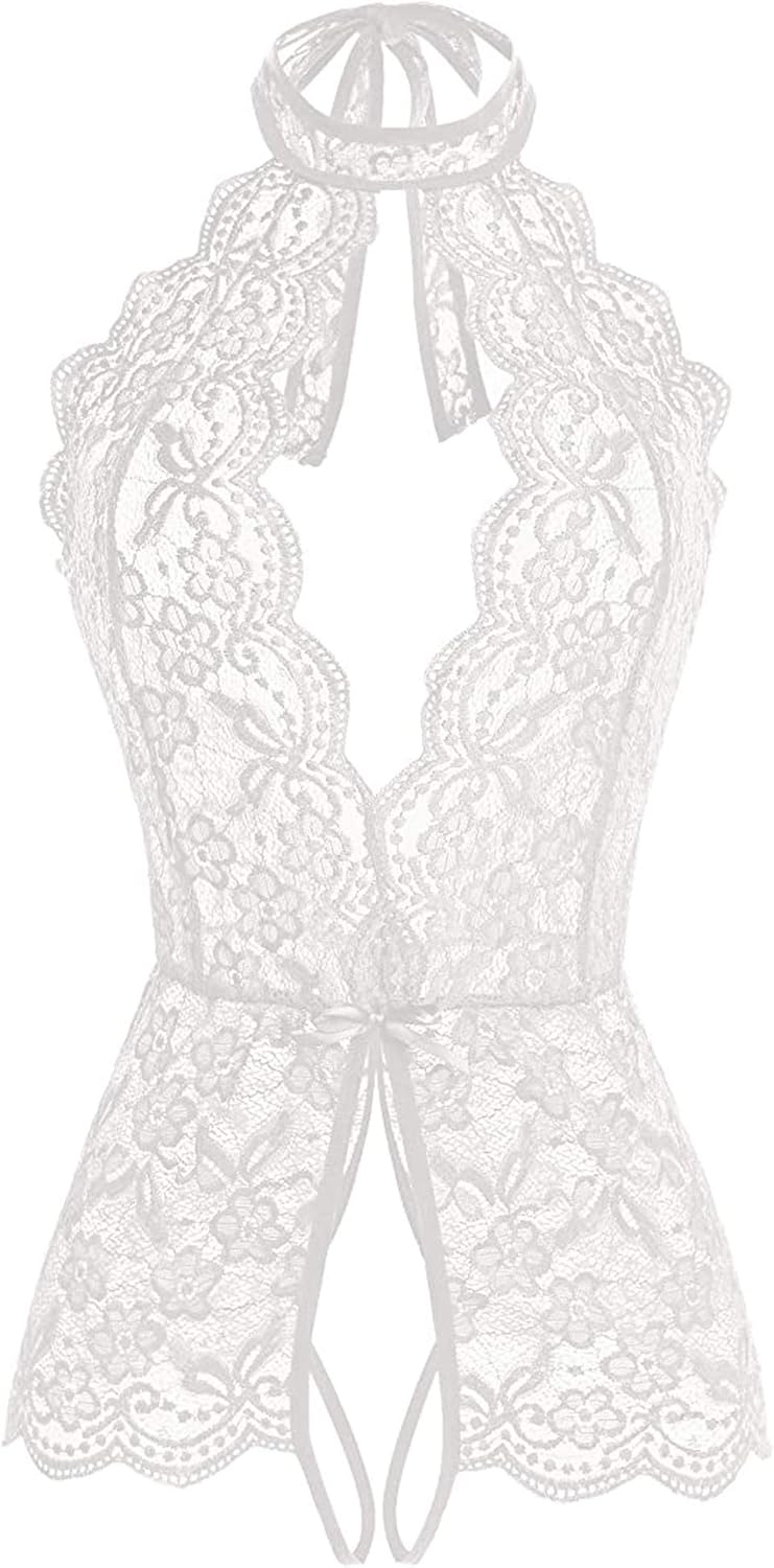 Ababoon Women One Piece Lingerie Lace Sexy Baby Dolls Teddy Sleepwear