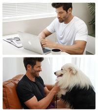 DAVID ARCHY Men's Undershirts Micro Modal Ultra Soft T-Shirts Stretch Moisture-Wicking Crewneck/V-Neck Tees for Men, 3-Pack