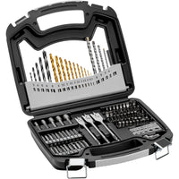 VEVOR Drill Bit Set, 246 Pieces Drill and Driver Bit Set, Screwdriver Bit Set Suitable for Wood Metal Cement Drilling and Screw Driving, Drill Bit Sets Combo Kit Assorted in Organized Carrying Case