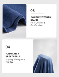 DAVID ARCHY Men's Underwear Ultra Soft Modal Dual Pouch Briefs Support Comfortable lightweight Briefs for Men 4 or 7 Pack