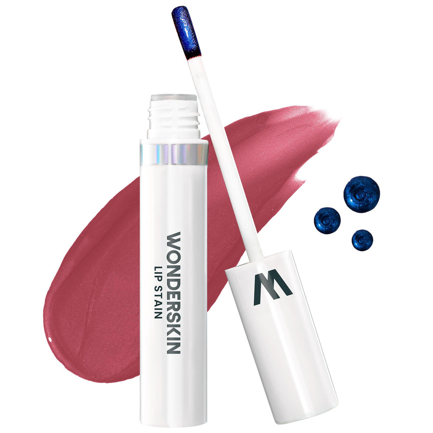 Wonderskin Wonder Blading All Day Lip Stain Peel Off Masque - Long Lasting, Waterproof and Transfer Proof Nude Lip Tint, Matte Finish Peel Off Lip Stain (Whimsical Masque)
