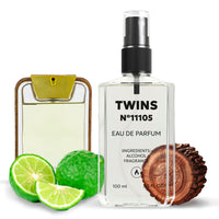 TWINS Impression of Le Beau | Perfume for Men Eau de Parfum | No.7720 | 3.4 Fl Oz / 100 ml