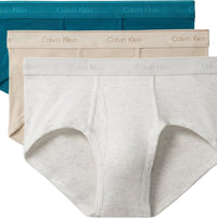 Calvin Klein Men's Cotton Classics 3-Pack Brief