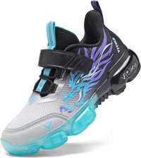 JMFCHI Kids Sneakers Boys Girls Tennis Running Shoes Outdoor Hiking Sneaker for Boys Athletic Breathable