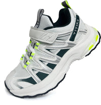 JMFCHI Kids Sneakers Boys Girls Tennis Running Shoes Outdoor Hiking Sneaker for Boys Athletic Breathable