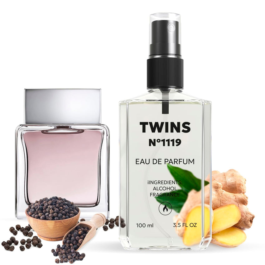 TWINS Impression of Le Beau | Perfume for Men Eau de Parfum | No.7720 | 3.4 Fl Oz / 100 ml