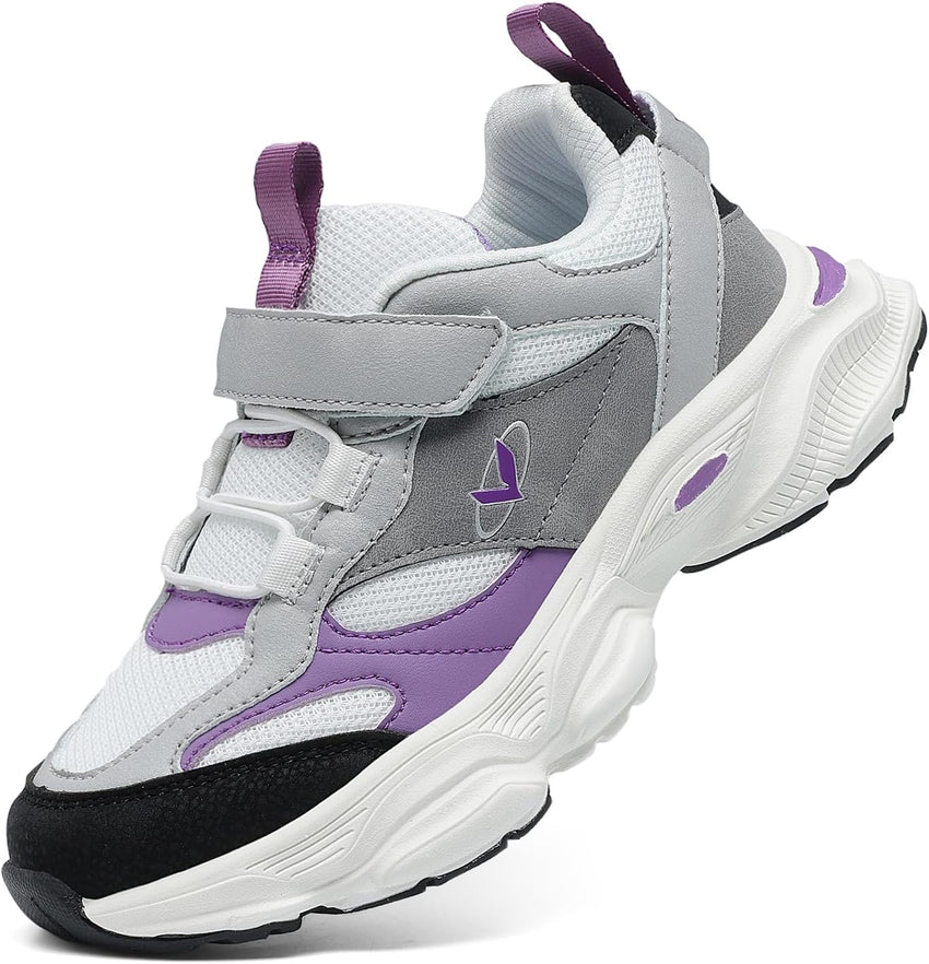 JMFCHI Kids Sneakers Boys Girls Tennis Running Shoes Outdoor Hiking Sneaker for Boys Athletic Breathable