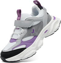 JMFCHI Kids Sneakers Boys Girls Tennis Running Shoes Outdoor Hiking Sneaker for Boys Athletic Breathable