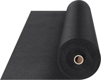 VEVOR Driveway Fabric, Heavy Duty 6x300ft 3oz Woven Landscape Fabric, Garden Weed Barrier Fabric, Weed Control Fabric, Geotextile Fabric for Landscaping, Ground Cover, Weed Block Gardening Mat, Black