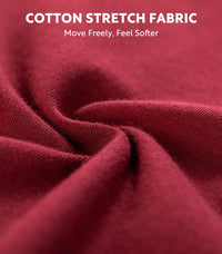 DAVID ARCHY Mens Pajamas Set - Soft Pj Sets for Men Long Sleeve Pajamas Men Cotton Mens Pjs Sets Loungewear with Pockets