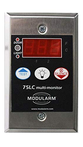75LC WE Flush Modularm Flush Mount Temperature Alarm Monitor - 7DAY'S