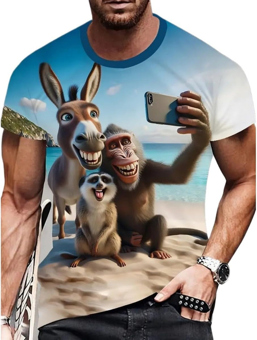 7DAYS Breathable Quality Loose Men's Short Sleeve T-Shirt - 7DAY'S