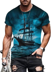 7DAYS Breathable Quality Loose Men's Short Sleeve T-Shirt - 7DAY'S
