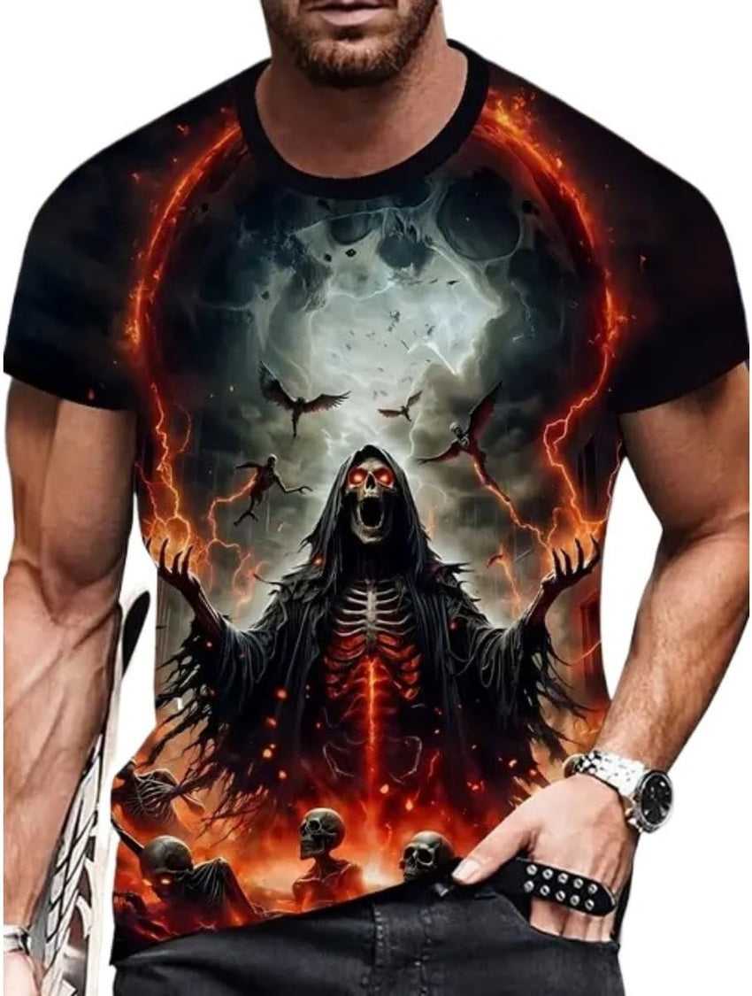 7DAYS Breathable Quality Loose Men's Short Sleeve T-Shirt - 7DAY'S