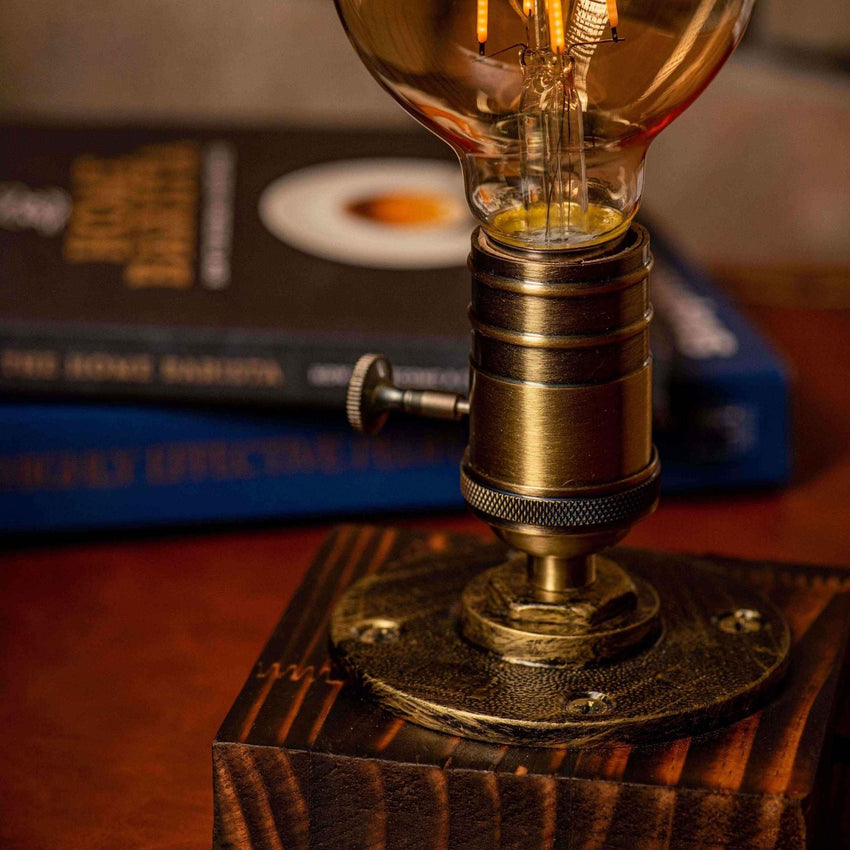 7DAY'S Edison steampunk Handmade Vintage Adjustable Pipe Lamp - 7DAY'S