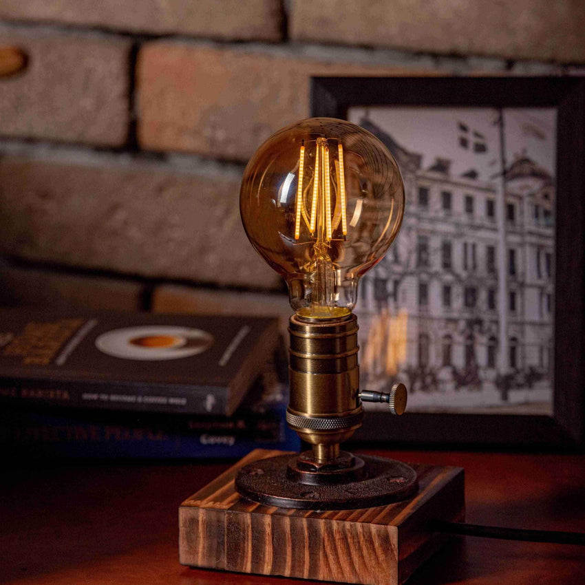 7DAY'S Edison steampunk Handmade Vintage Adjustable Pipe Lamp - 7DAY'S