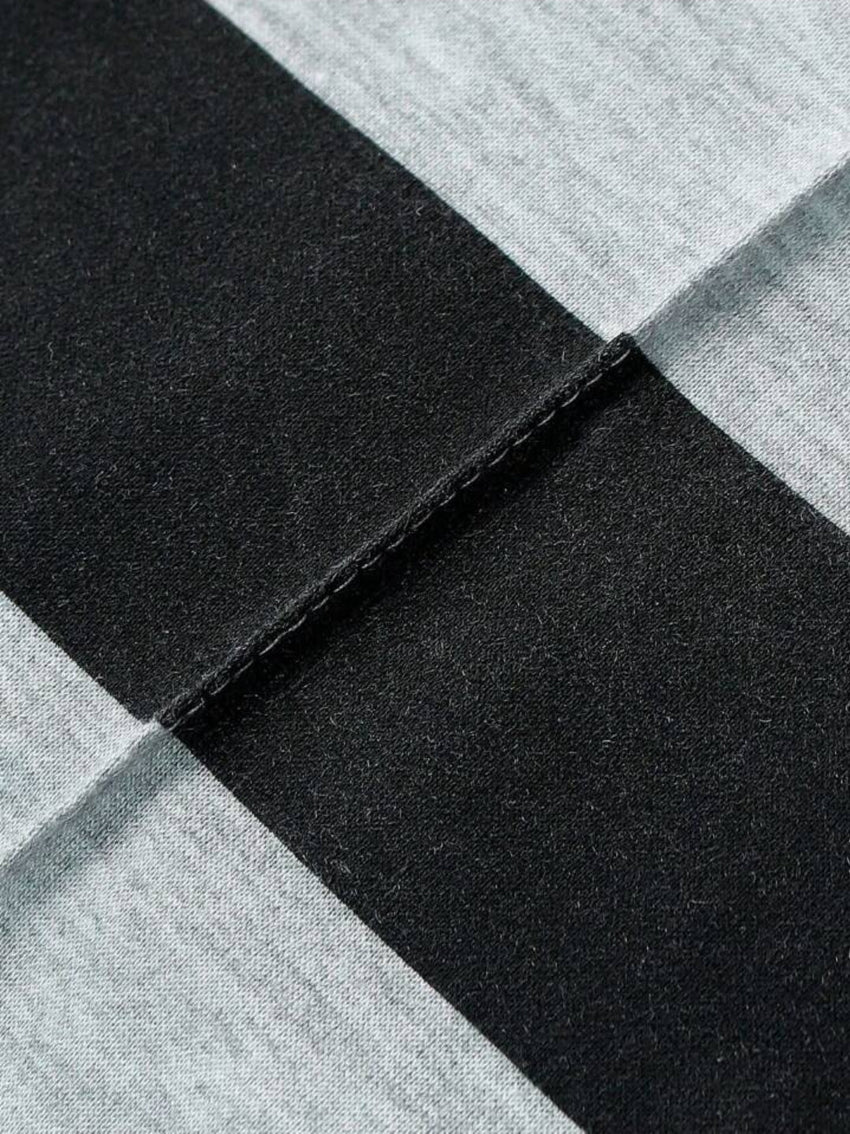 7DAY'S Men Colorblock Tee & Drawstring Waist Sweatpants, Men's Jogger Set, Men Co Ord Set, Casual Two Piece Set Men - 7DAY'S