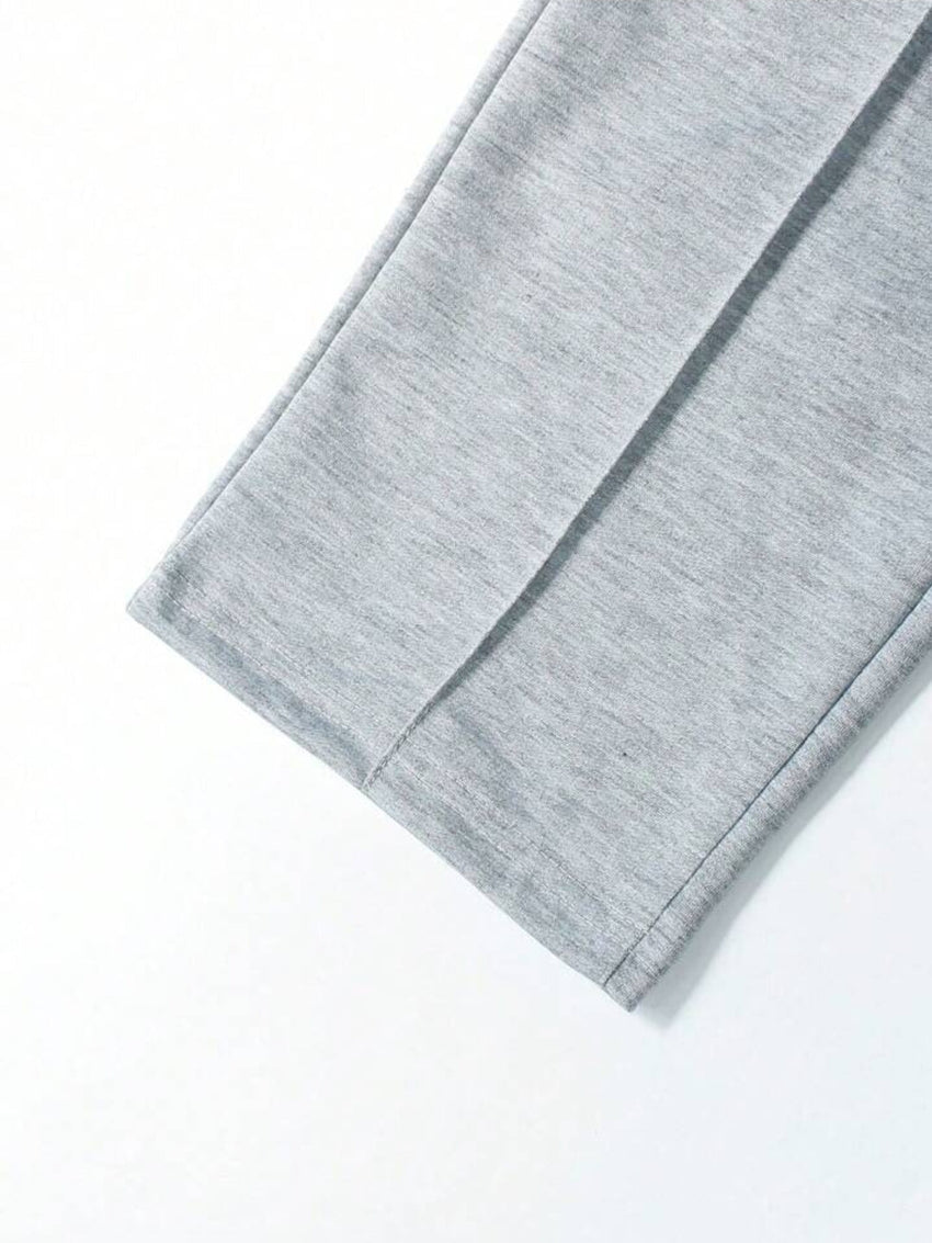 7DAY'S Men Colorblock Tee & Drawstring Waist Sweatpants, Men's Jogger Set, Men Co Ord Set, Casual Two Piece Set Men - 7DAY'S