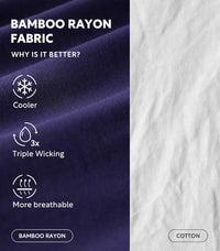 DAVID ARCHY Mens Pajama Shorts Bamboo Rayon Sleep Shorts Soft Comfy Breathable Lounge Pants with Pockets 2 Pack