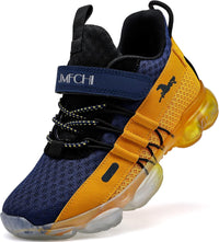 JMFCHI Boys Girls Kids' Sneakers Knitted Mesh Sports Shoes Breathable Lightweight Running Shoes for Kids Fashion Athletic Casual Shoes