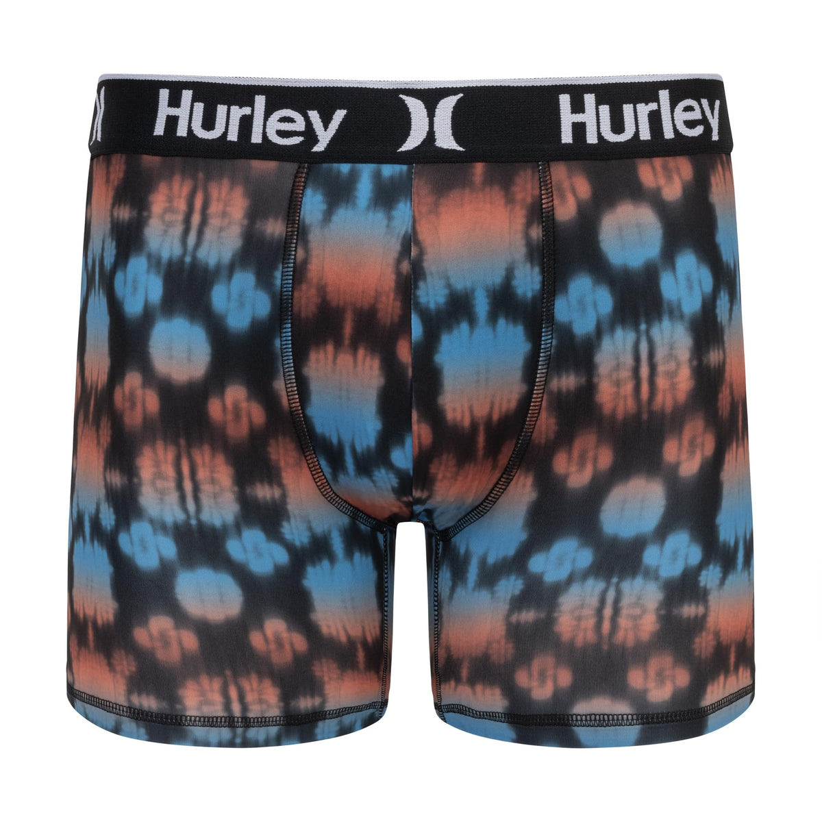 Hurley Men's 5-Pack Boxer Briefs, Green/Blue, Large