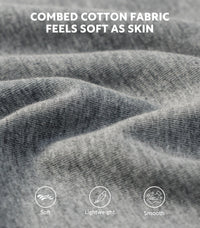 DAVID ARCHY Men's Pajama Pants Cotton Bottoms Soft Lightweight Loungewear with Drawstring and Pockets 2 Pack