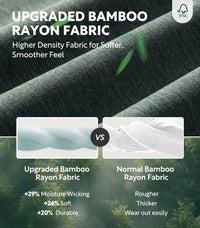 DAVID ARCHY Mens Boxers Soft Rayon Made from Bamboo Boxers for Men Pack Loose Underwear Cooling Mens Boxer Shorts