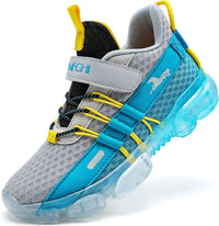 JMFCHI Boys Girls Kids' Sneakers Knitted Mesh Sports Shoes Breathable Lightweight Running Shoes for Kids Fashion Athletic Casual Shoes