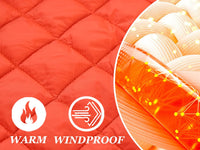 7DAY'S Men's Jacket Casual Windproof Bomber Jackets Full Zip Windbreaker Warm Winter Padded Coats