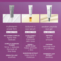 Dermalogica Multivitamin Power Firm Eye Cream with Antioxidant Vitamins, Anti-Aging Wrinkle Firming Under Eye Treatment - Combat Visible Lines Around the Eye Area, 0.5 Oz