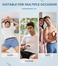 DAVID ARCHY Mens Underwear Bamboo Rayon Boxers for Men Breathable and Cool Men's Boxer Shorts with Button Fly 3 or 5 Pack