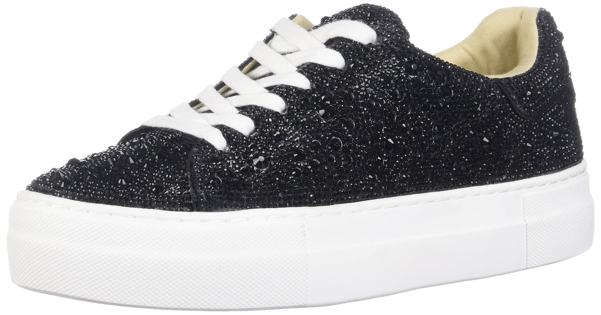 Betsey Johnson Women's Sidny Sneaker, Black, 6Betsey Johnson Women's Sidny Sneaker, Black, 6