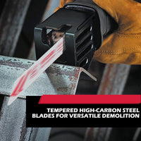 10-Piece Ultimate Reciprocating Saw Blade Set, Premium 6 & 8 Inch Wood & Metal Cutting Pruner Saw Blades with Storage Box