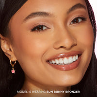 Too Faced Sun Bunny Bronzer | Buildable Luminous Glow for Sun-Kissed Finish + Cruelty Free, 0.28 Ounce