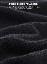 DAVID ARCHY Mens Pajamas Set Ultra-Soft Fleece Pajamas Warm Sleepwear Long Sleeve Lounge Set with Pockets