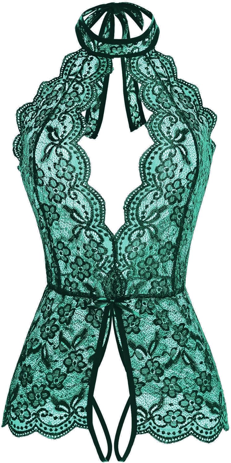 Ababoon Women One Piece Lingerie Lace Sexy Baby Dolls Teddy Sleepwear