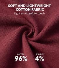 DAVID ARCHY Men's Pajamas Set Soft Cotton Long Sleeve Sleepwear Comfy Loungewear Pjs with Pockets