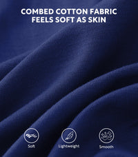 DAVID ARCHY Men's Pajama Pants Cotton Bottoms Soft Lightweight Loungewear with Drawstring and Pockets 2 Pack