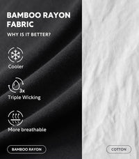 DAVID ARCHY Mens Pajama Shorts Bamboo Rayon Sleep Shorts Soft Comfy Breathable Lounge Pants with Pockets 2 Pack