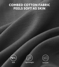 DAVID ARCHY Men's Pajama Pants Cotton Bottoms Soft Lightweight Loungewear with Drawstring and Pockets 2 Pack