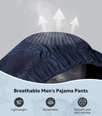 DAVID ARCHY Mens Pajama Pants Soft Cotton Plaid Sleepwear, Comfy Lounge Woven Pajamas Bottoms PJ Pant for Men, 3 pack