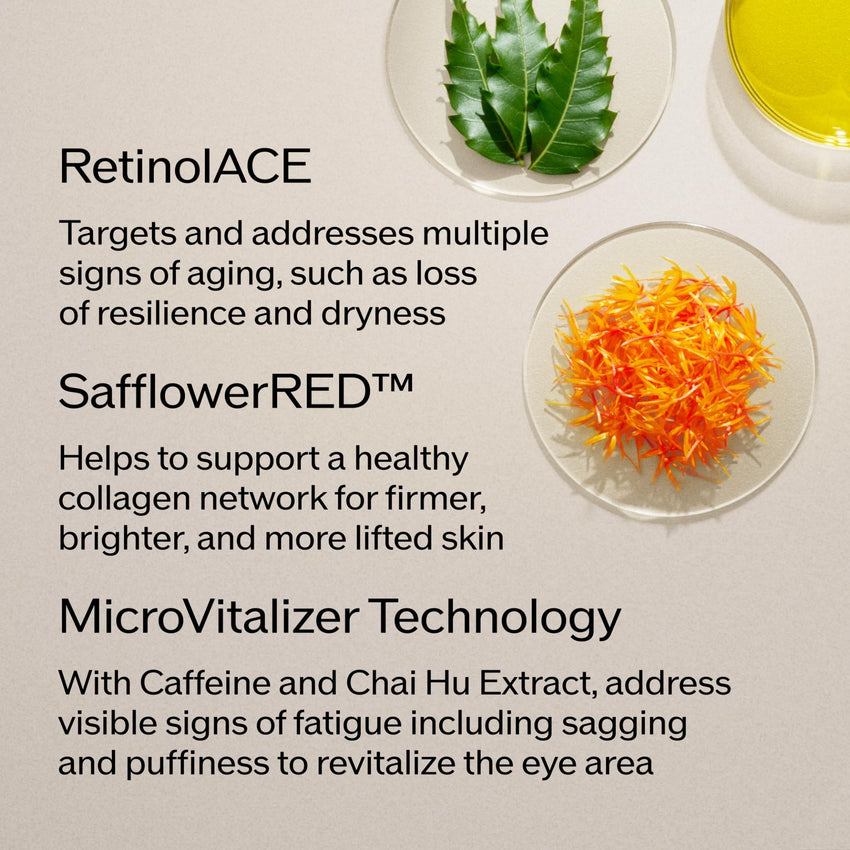 Shiseido Vital Perfection Uplifting and Firming Advanced Eye Cream - 15 mL - Improve Under-Eye Bags, Wrinkles & Dark Circles - Includes Exclusive Massage Roller Tool