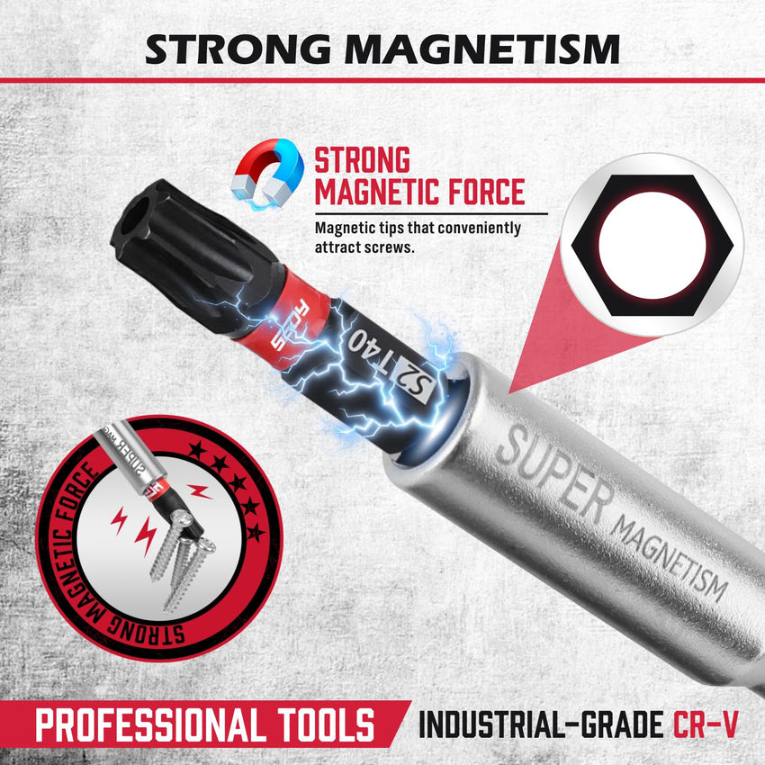 11-Piece Precision Screwdriver Set - Magnetic Mini Screwdrivers for Eyeglasses, Watches, Computers, Laptops, Phones - Phillips, Slotted, Torx, Non-Slip Handle, Portable Storage Bag Included